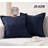 Corduroy Striped Square Throw Pillow Cover-370828225-370828226