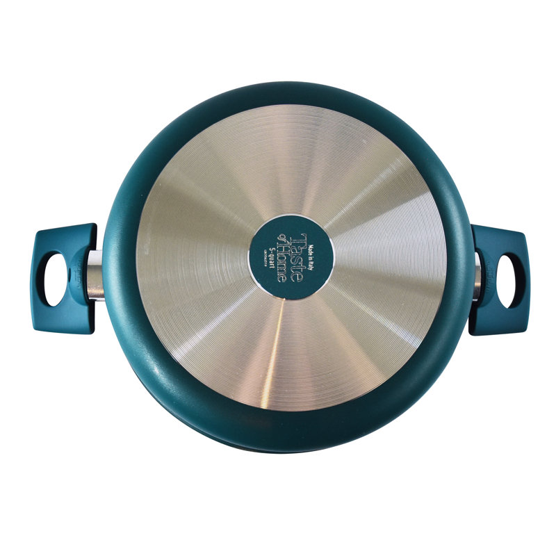 Sea Green 5-Qt Non-Stick Aluminum Dutch Oven with Lid