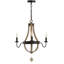 Lustre 3 lumières façon bougie Dolins