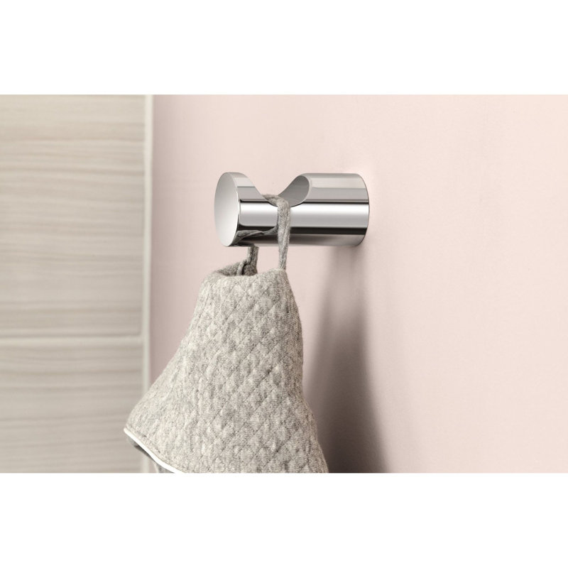 Align Wall Mounted Robe Hook, Chrome