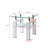 Midori Glass Top End Table-1486296629
