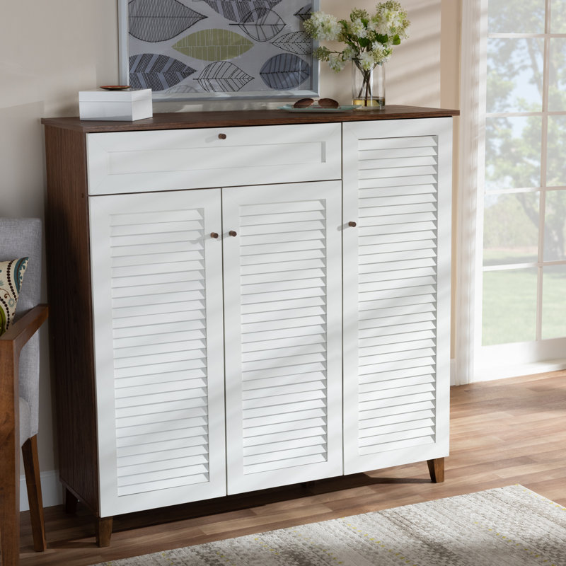 Coolidge 21 Pair Shoe Storage Cabinet