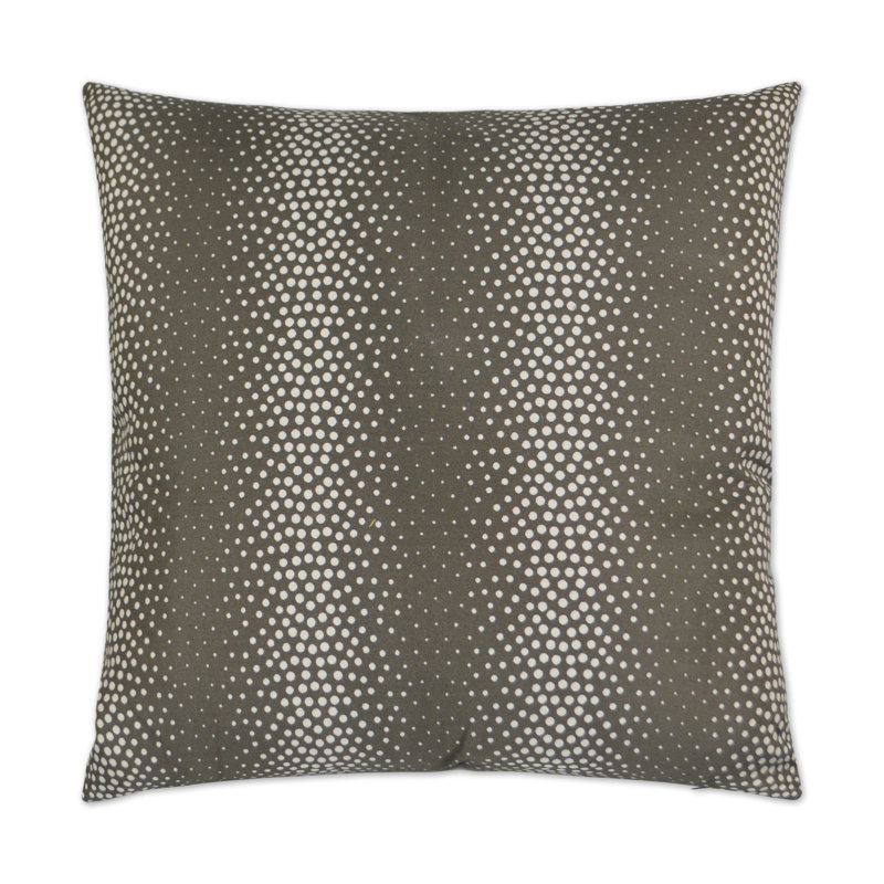 Pearl Pillow Cover & Insert, Gray, Square 24"