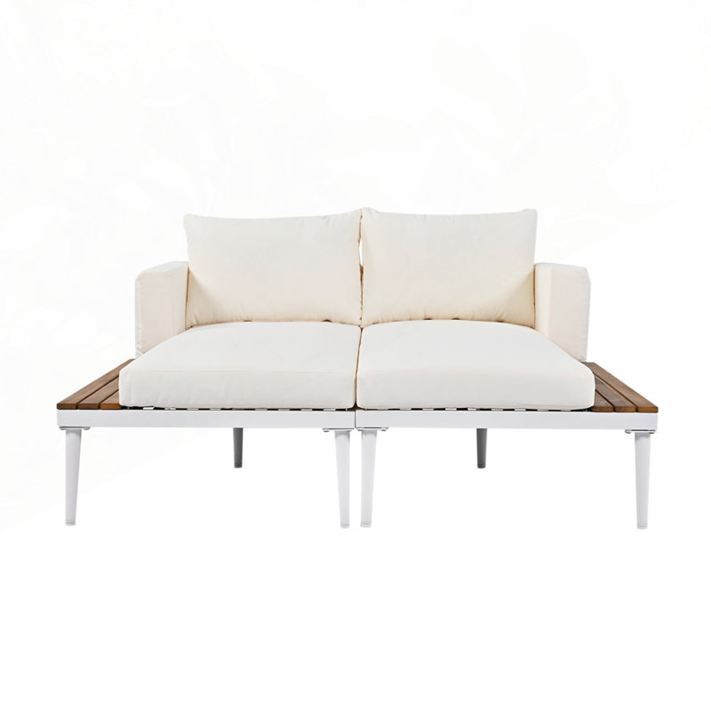 Méridiennes rembourrées 2 en 1 Modern, Beige
