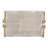 Natural Selenite Accent Tray With Stylish Hardware Handles - Decorative Coffee Table Tray For Luxury Ottoman Or Home Decor Appeal - 14", Gold