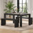 3-piece Dining Set Contains 2 Benches-1990872301