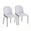 Cadre en métal 2 pièces Bryana avec coussin moelleux-1966869057