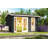 Technoflex Chic-Sheds Banff 1 Solid Wood Garden Shed 13-Ft X11.5 -Ft With 1 Double Door And 1 Window