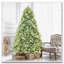 Arbre de Noël 9 pi avec lumières teintées bleu-vert-207191662-207191660