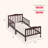 Classic Toddler Solid Wood Bed-476570238