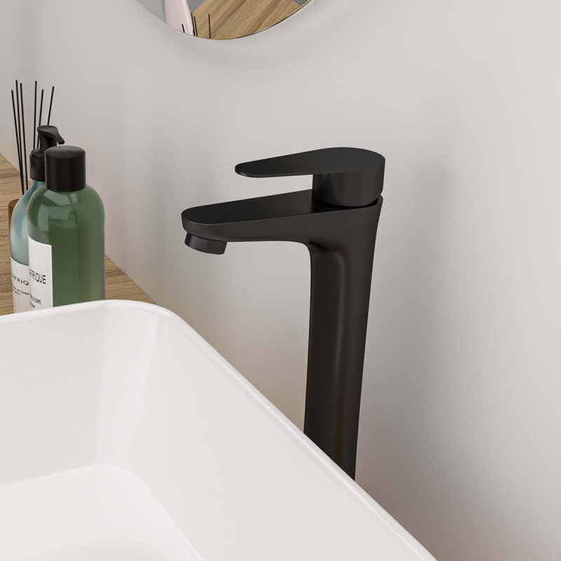 Robinet de salle de bain vasque en bronze huilé