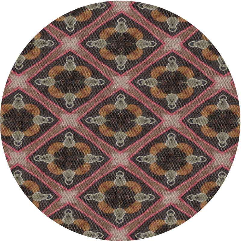 Tapis brun, Rond 7 pi