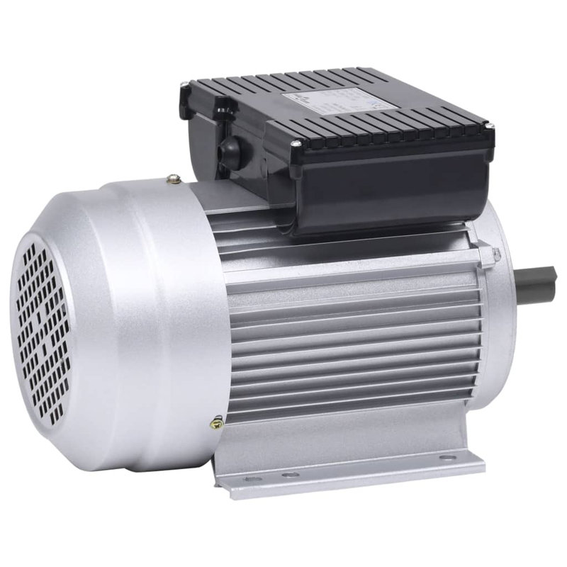 Vidaxl Single Phase Electric Motor Aliminium 2.2Kw/3HP 2 Pole 2800 RPM