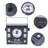 Projection Strobe Light 50W DJ Party Light with Laser Beams