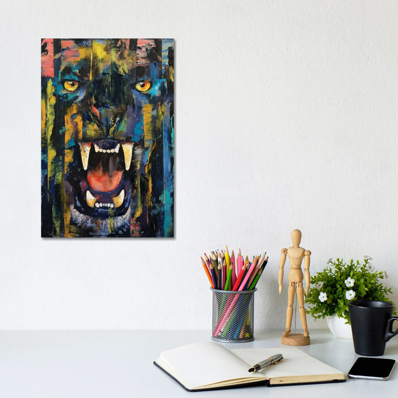 Black Panther by Michael Creese - Wrapped Canvas Gallery-Wrapped Canvas Giclée, 30.48cm H x 20.32cm W