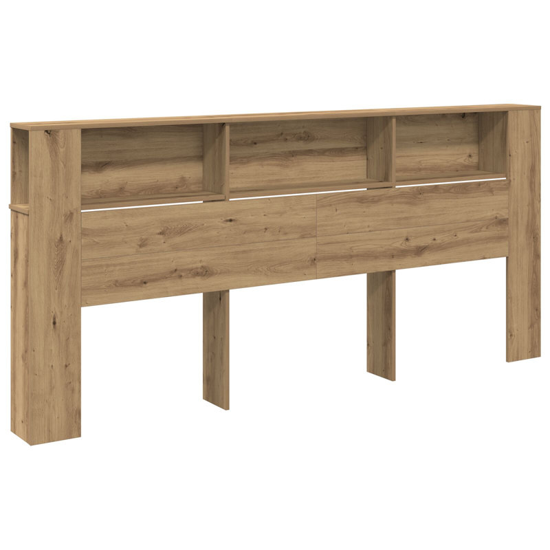 Solid Wood Headboard, Kingsize (5'), Artisan Oak