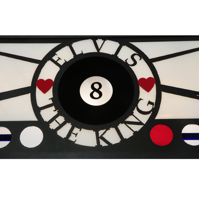 Luminaire suspendu allongé 39 boules 39 po