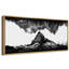 Nature, paysage monochrome, reflet de la montagne, nature abstraite, impression sur toile-98042310-111565902