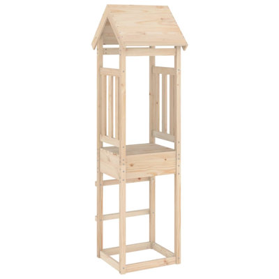 Play Tower 52,5x46,5x206,5 cm Wood