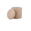 Repose-pieds avec rangement caché élégant 16 po x 18 po Elegant Beige