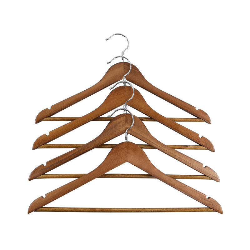 Standard Hanger for Dress/Shirt/Sweater, Walnut