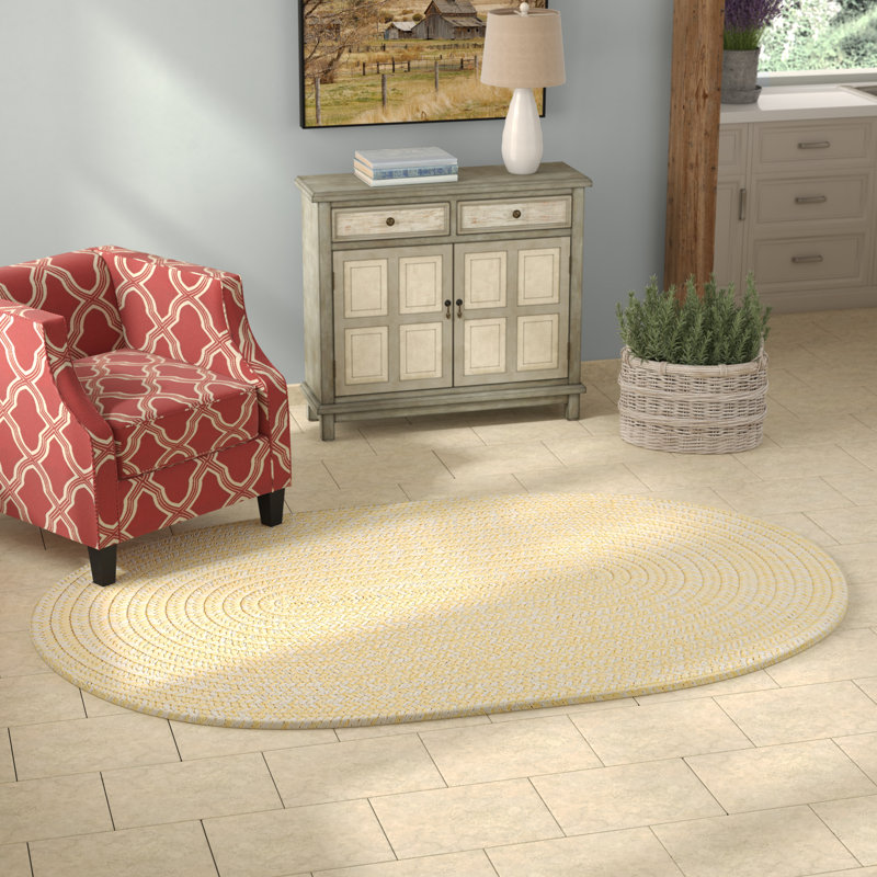 Ferid Reversible Area Rug - Blue, Round 11'