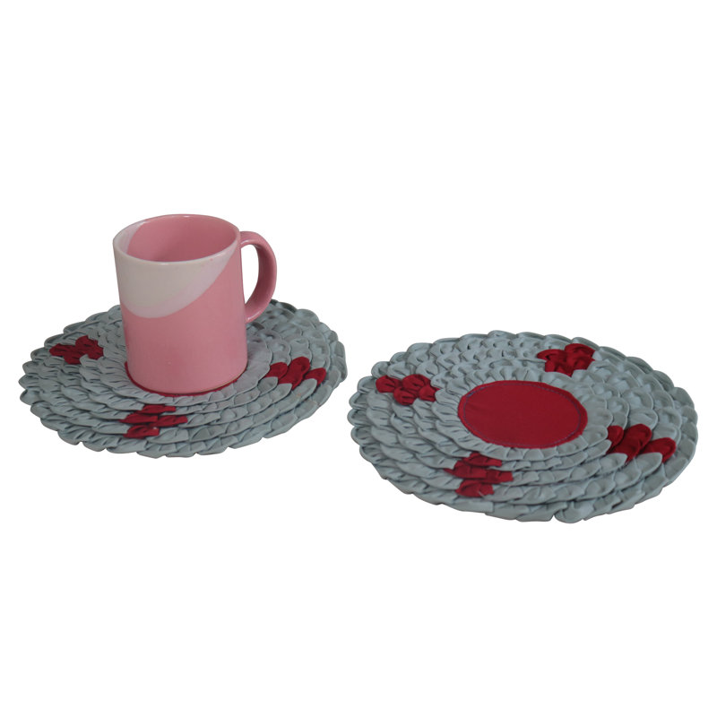 Cotton Round 1 Piece Trivet