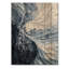 «Abstract Sea Breeze Waves II» - art mural en bois côtier sur bois de pin naturel-1946535513