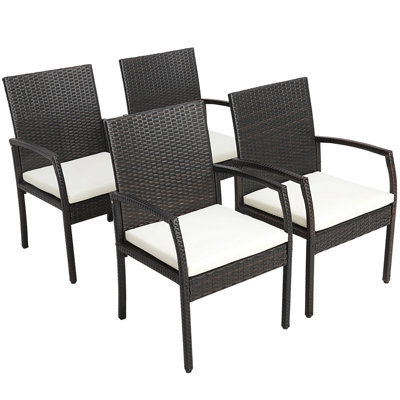 Chaise de patio avec coussin Isileli