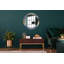 Huldar Glass Flat Wall Mirror