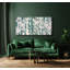 Blue On Green II by John Beard - Artist Enhanced Canvas Print-61447124-61737879