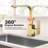 Single-Handle Stainless Steel Deck-Mount Bar Faucet for Prep or Small Sinks-71199066