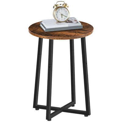 Watse 21.7'' Tall Round End Table