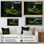 Violon verdure dans la forêt III - musique sur toile, art mural-97015002-97015003