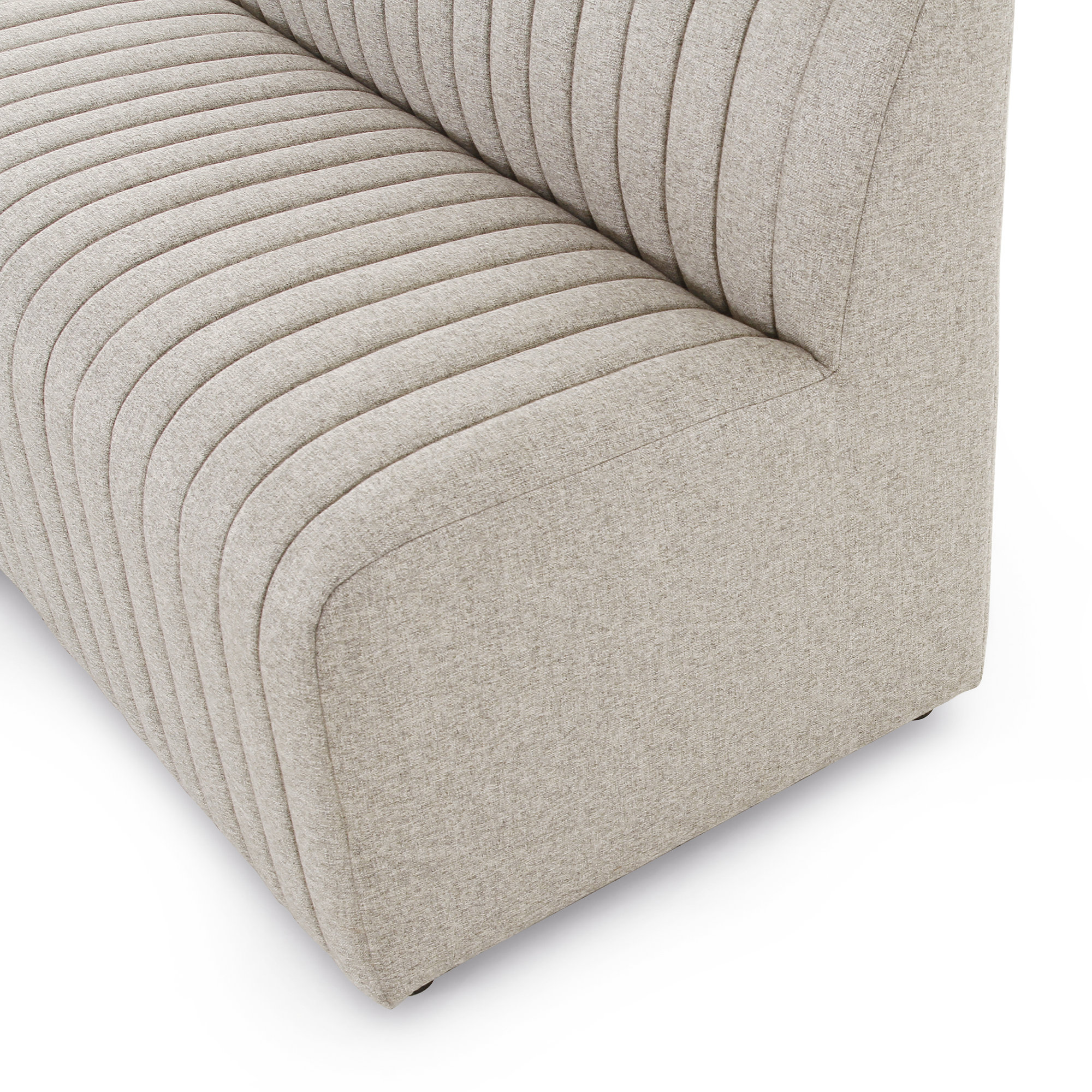 Brandt Bench, 31.5" H x 72" W x 28" D, Orly Natural Polyester
