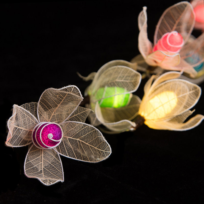 Yatra LED Natural Cocoon String Light, Rainbow