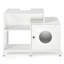 Cat Litter Box Enclosure For Bathroom, Hidden Litter Pet Washroom With Divider, Indoor Cat House For Large Cats, White