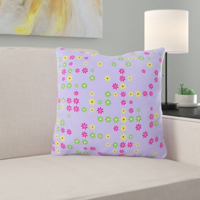 Coussin décoratif fleur