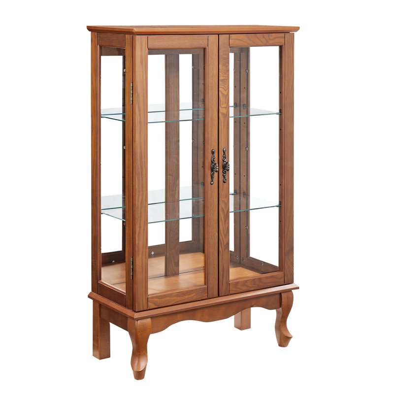 FF-139662574804 Display Case, Oak
