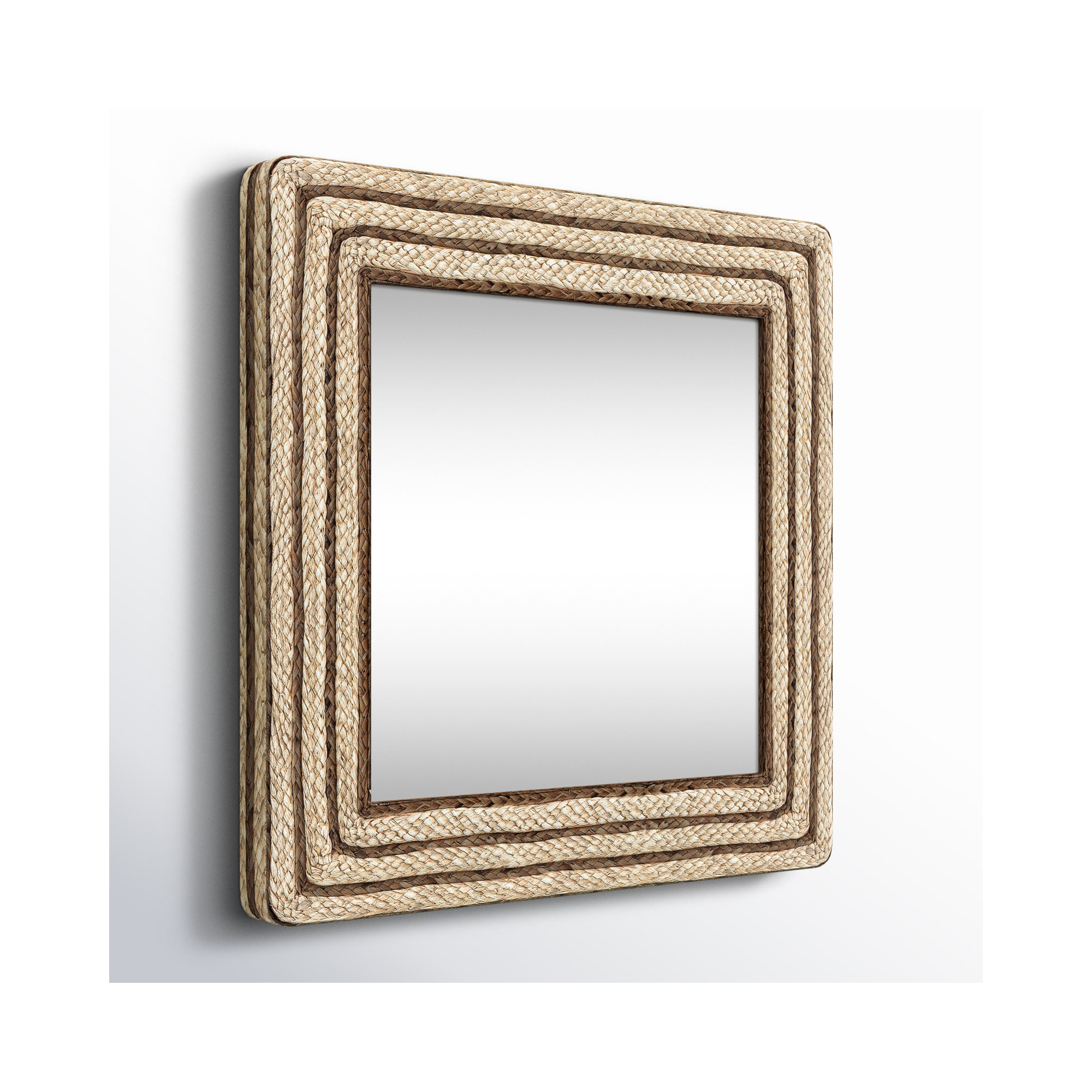 Ruppie Maritime Mirror, Square 30" x 30"