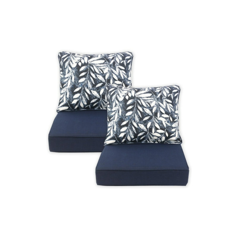 Coussin de siège d'extérieur Wildon Home