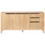 2 Door Sideboard MONCTON Light Brown