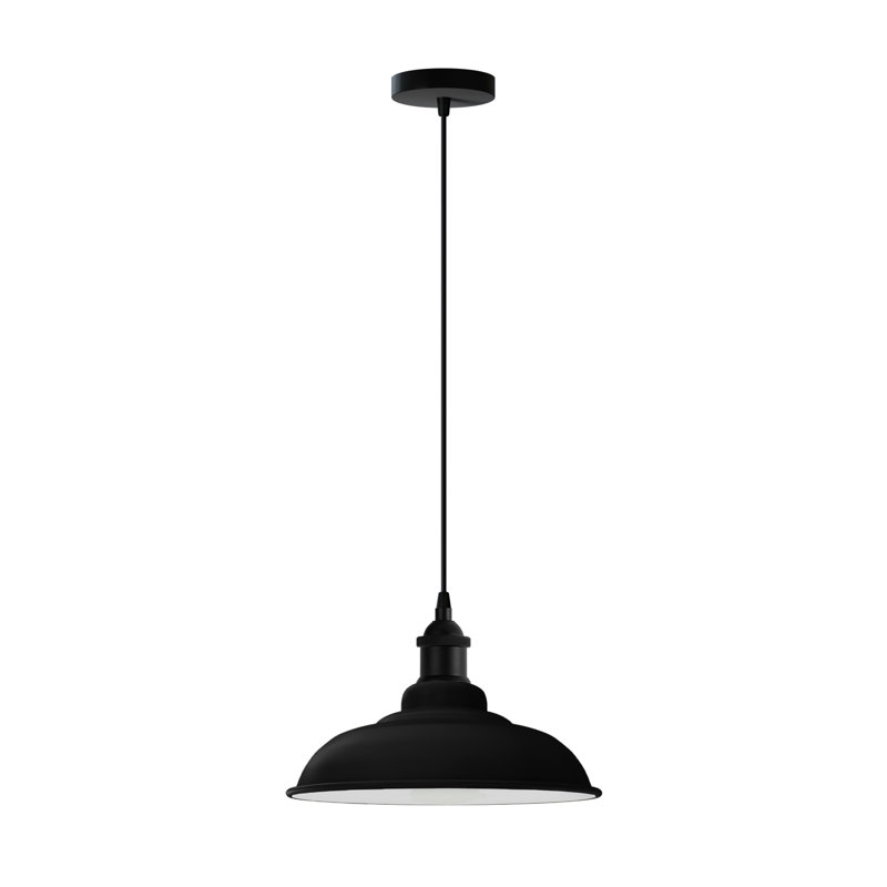 Pascale 1 - Light Dome Pendant, Black