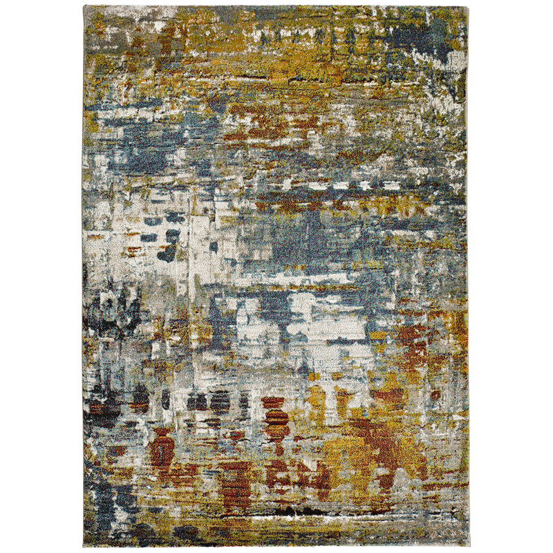 Guajardo Abstract Area Rug, Rectangle 140 x 200cm