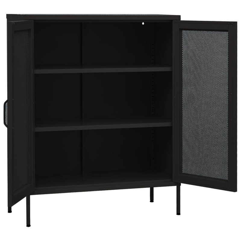 Calian Steel 2 - Door Rectangle Accent Cabinet