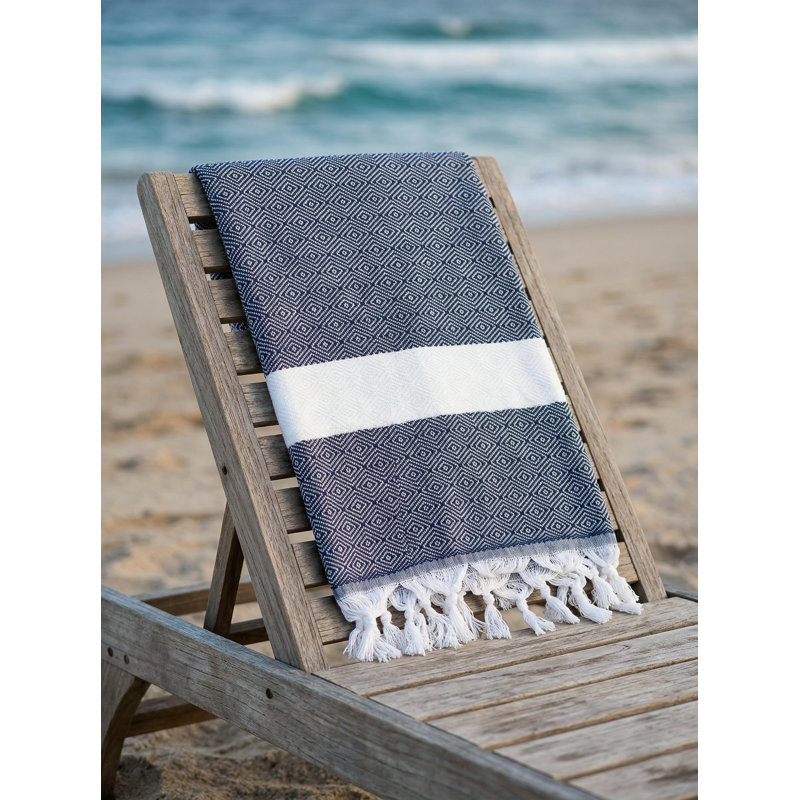 Towel, Navy Blue
