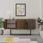 Adley 150cm Console Table - Chic and Contemporary with Stainless Steel Legs-790746983