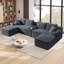 Canapé modulaire Boneless 127 po Cloud Couch-775692481
