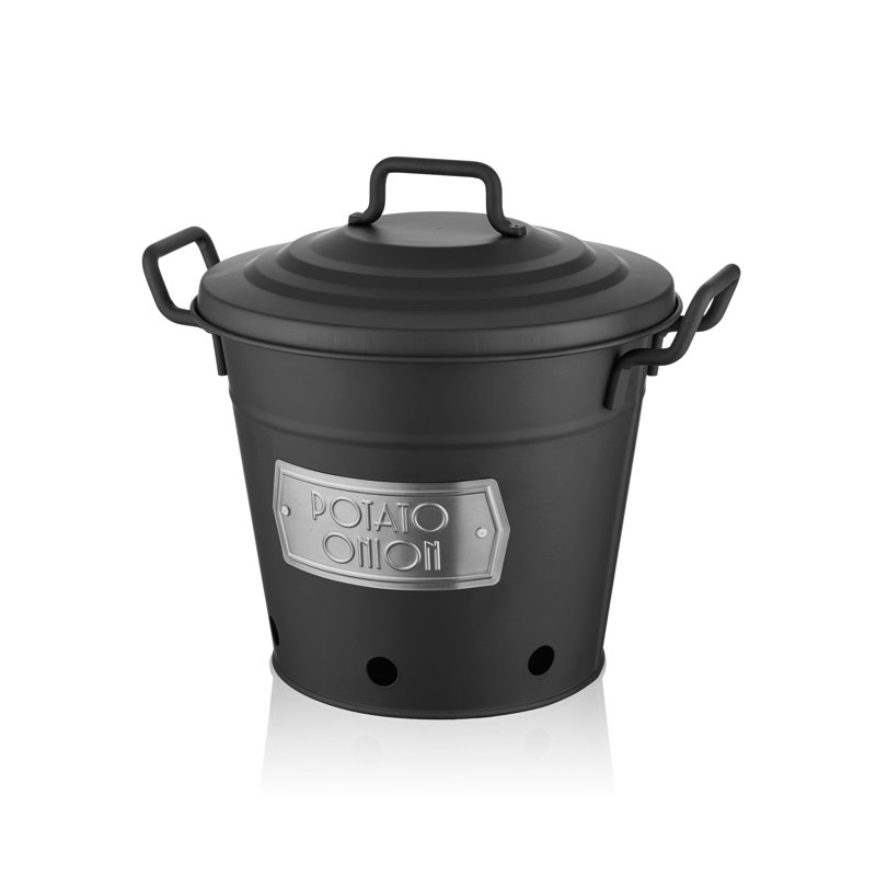 Amritpal Food Storage Container, Matte Black