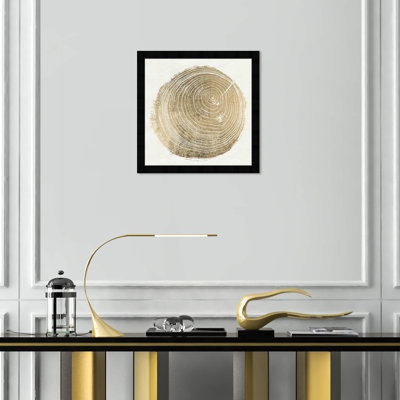 Gold Abstract Tree by Oliver Gal - Print